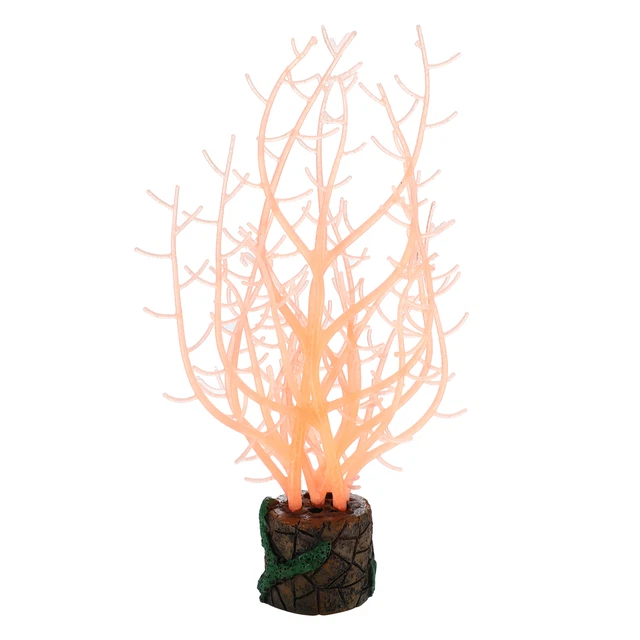 Aquarium Tree Coral Fluorescence Aquatic Artificial Coral for Fish