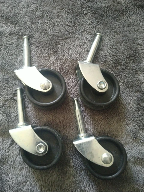 vintage furniture castors x 4