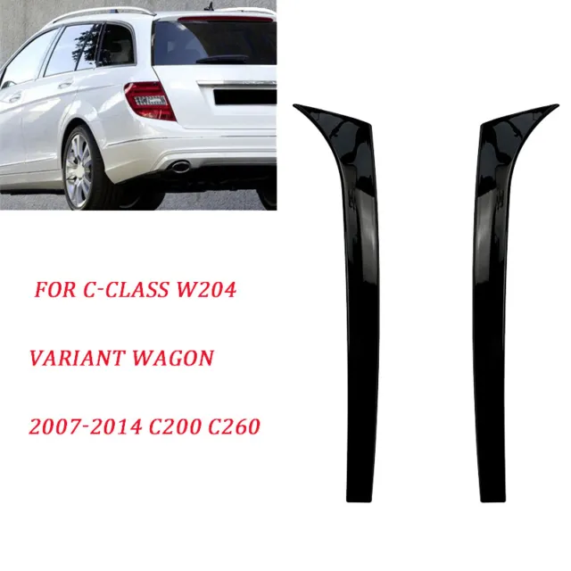Rivestimento spoiler laterale finestrino posteriore auto per Classe C W204 Variant Wagon 2007-2014 F2X8