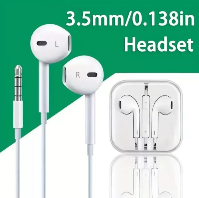 Earpods Kopfhörer für iPhone iPod iPad Headset, Klinke 3,5 mm Neuware