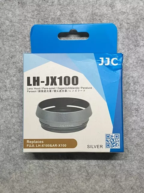 JJC LH-JX100 Silver Lens Hood Adapter for Fujifilm X100V X100S X100T X100F X100