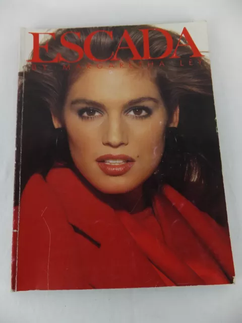 ESCADA Fashion Katalog 1988 Herbst/Winter Topmodels Look book Rarität Sammler