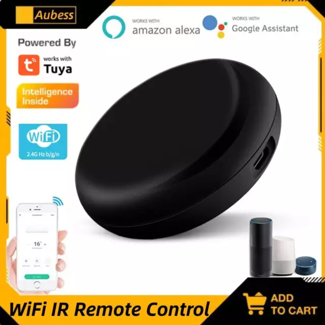 Tuya WiFi IR Control Remoto Universal Infrarrojo Smart Life APLICACIÓN Alexa Google Home