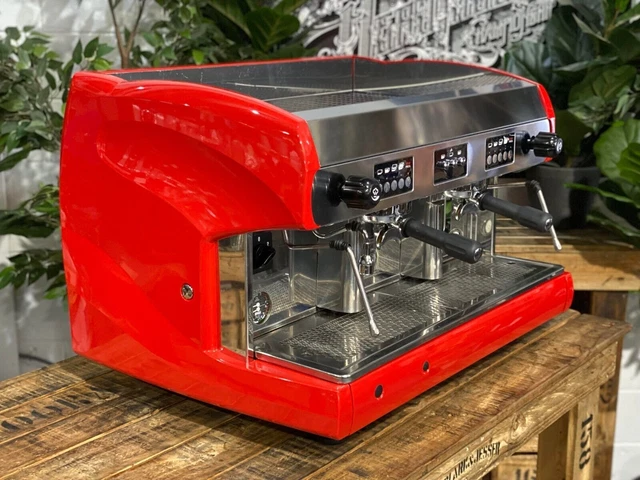 Macchina Da Caffè Espresso Wega Polaris 2 Gruppi Tazza Alta Rossa 10