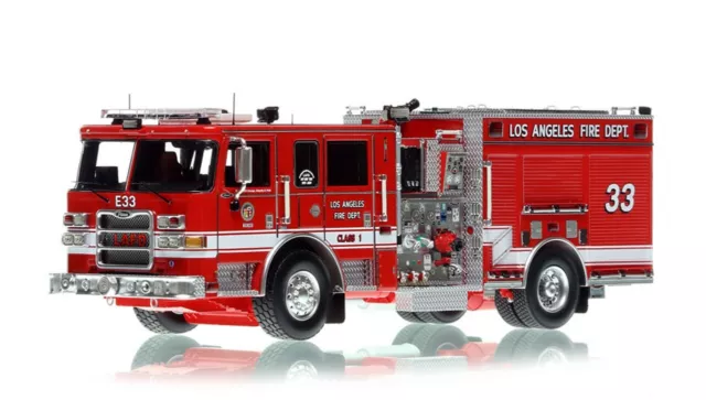Fire Replicas 1/50 Los Angeles City FD 2017 Pierce Arrow XT Engine 33 New