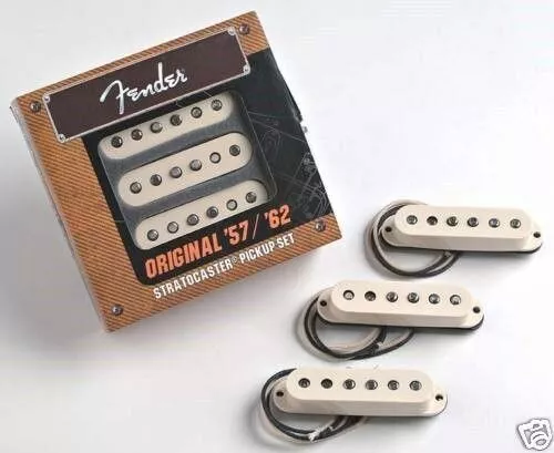 NEW Fender Stratocaster Original 57/62 Pickup Set, 099-2117-000