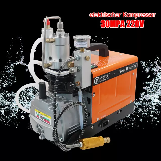 Pompa elettrica compressore PCP pompa aria ad alta pressione due stadi 30mpa 4500PSI DE
