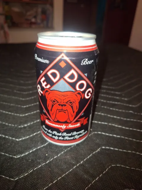 Vintage Rare Red Dog Uncirculated Collectible Uncommonly Smooth Premium Beer Ca