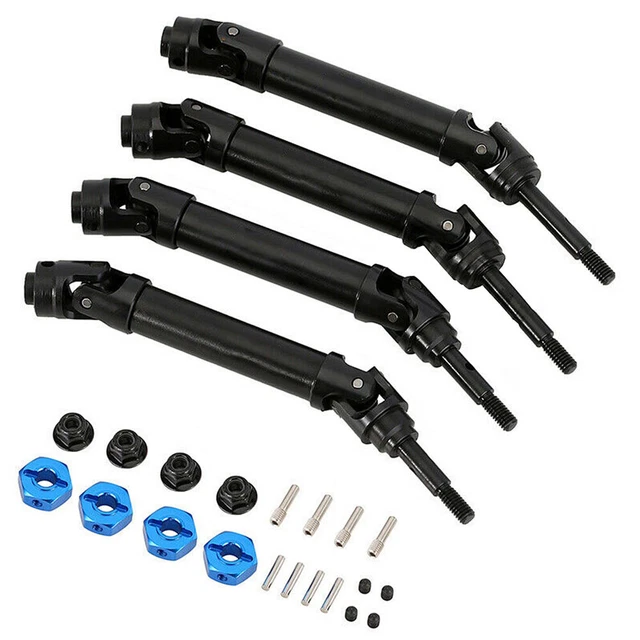 Barre De Roue Usinée Rouge Integy Pour Traxxas Slash, Stampede, Rustler - 1/10