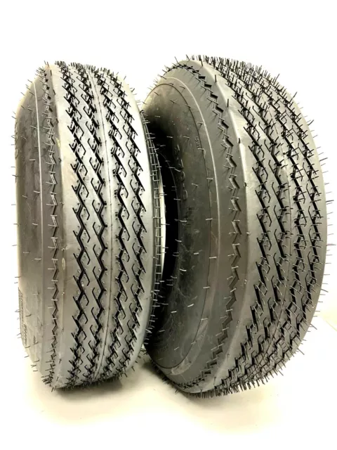 2 (Set of 2) New 570-8 High Speed Tubeless Trailer Tires 8 PLY 5.70-8 Boat