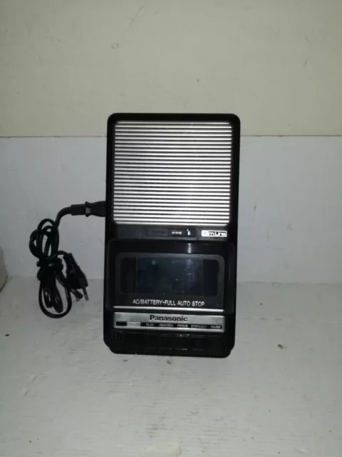 Magnetophone Lecteur Enregistreur Cassette Panasonic Rq-2102 Vintage Fonctionne