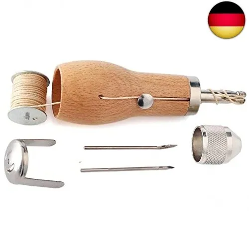 Tiardey Leder Reparatur Kit, Speedy Tool Lock Stitch Stitcher Kit,