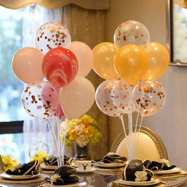 Set of 2, 7 In 1 Balloon Stand - Column Stick Holder Birthday Party Weddings