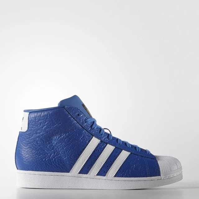 ADIDAS SUPERSTAR PRO Model Animal Blue/White Men Trainers Shoes  9.5_10.5_12_12.5 46.99 - PicClick UK