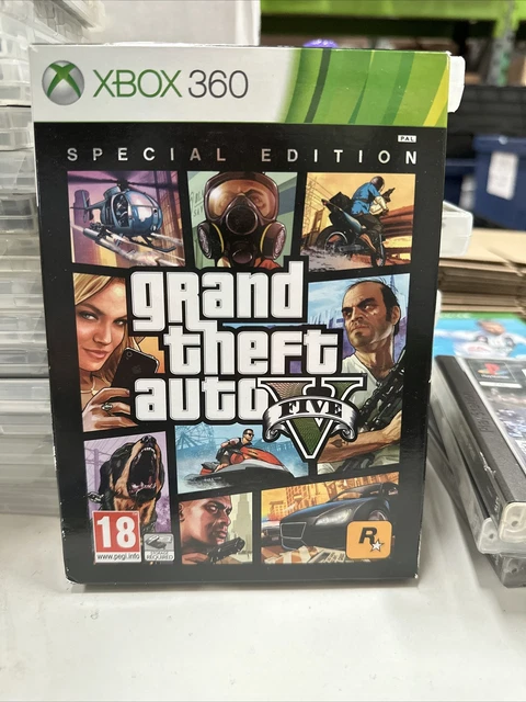 GTA V GRAND Theft Auto 5 Special Edition Collectors Steelbook Complete GTA V Grand Theft Auto 5 Special