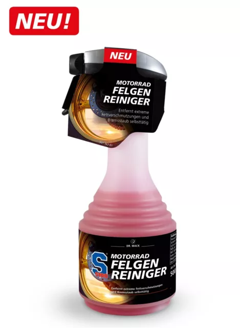 S100 Motorrad Felgenreiniger Felgen Reiniger cleaner 500ml Liter Motorrad Bike