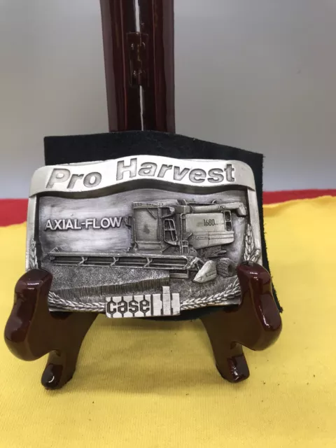 Case IH 1987 Limited  Edition Ser# 316 -Pro-Harvest Combine  Belt Buckle  #23-80