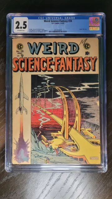 EC Comics Weird Science-Fantasy #28 (1955) CGC 2.5