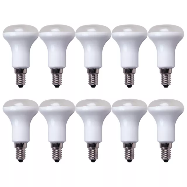 10 x LED Leuchtmittel Reflektor R50 5W fast 40W E14 Matt FL 120° warmweiß 2700K