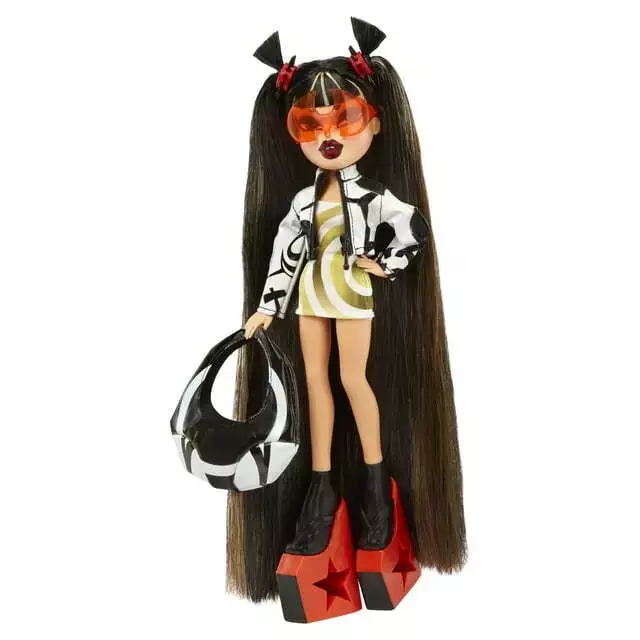 Muñeca Bratz X Mowalola Edición Especial Diseñador Muñeca de Moda de Jade con 2 Trajes 2