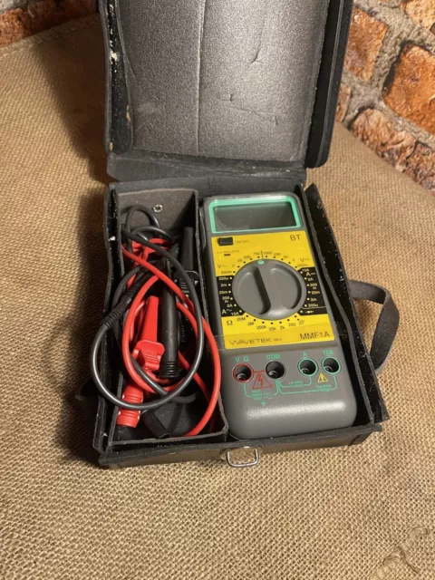 Vintage BT WAVETEK Mk2 MMF1A  Digital Multimeter.