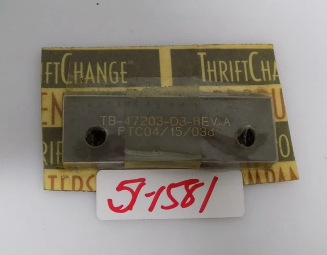 Peterson Tool  Tb-47203-D3 Rev A