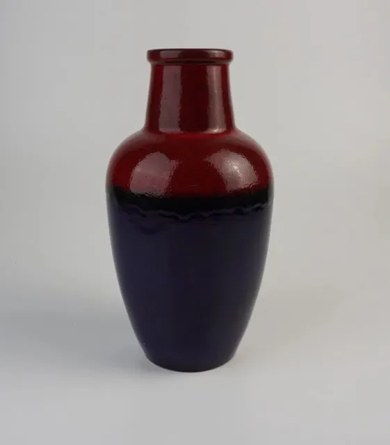 Beautiful glazed  70´s design  JOPEKO Keramik  " Fat Lava " vase  6701 30 3