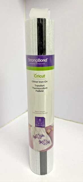 CRICUT GLITTER IRON-ON 12x12 Basics Sampler 2004819 $12.00 - PicClick
