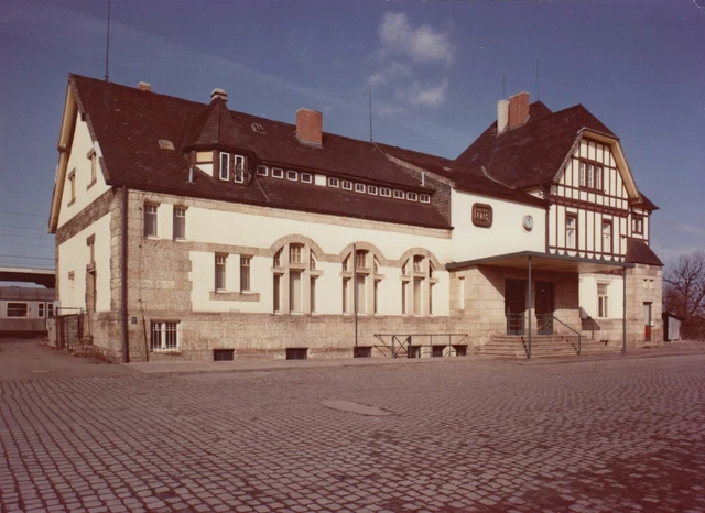 FOTO   DB  Bhf Weetzen 1972  ca.14x19 (AGF1959)
