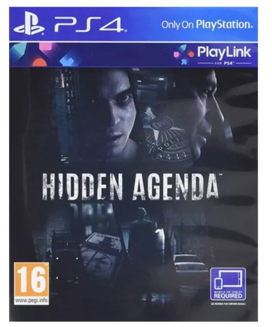 Hidden Agenda (Playlink) PS4 RE SEALED UK PAL for Sony Playstation 4 role play