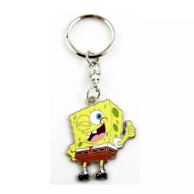 SpongeBob SquarePants Collectors Metal Keyring - Thumb Up & Winking