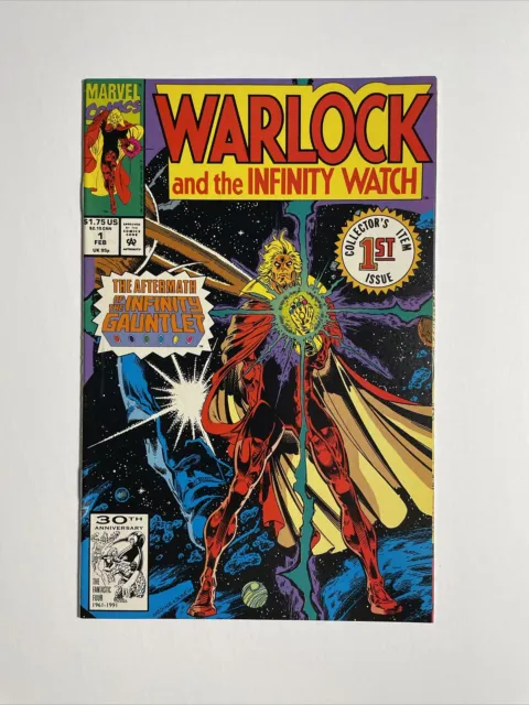 Warlock And The Infinity Watch #1 (1992) 9.4 NM Marvel Key Issue 1st Infinity Wa