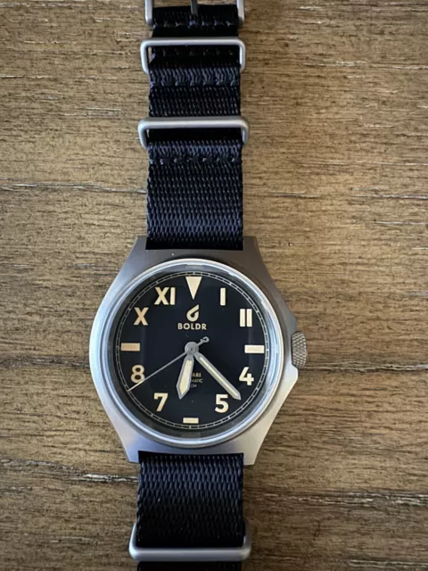 BOLDR Ranger Kopje Black Dial Automatic Watch