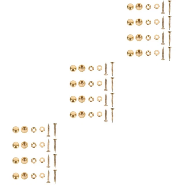 24 pz viti decorative con tappi chiusure a vite decorative