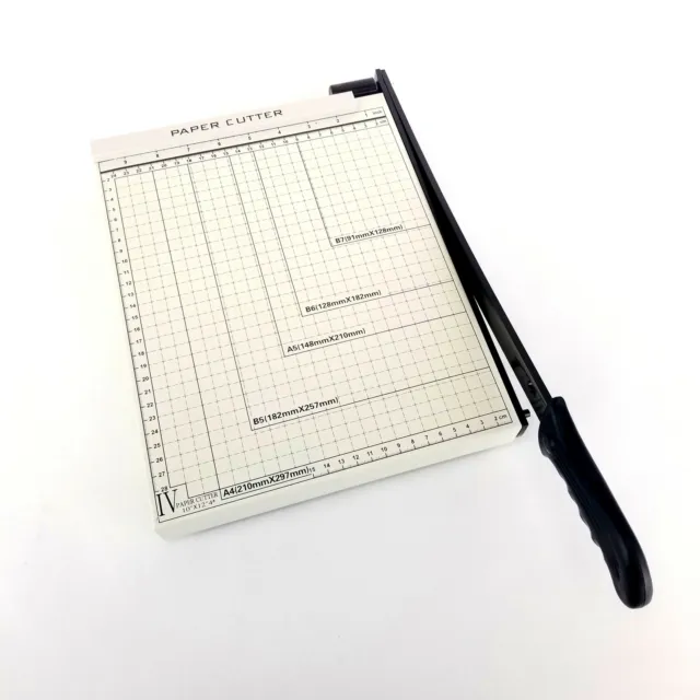 A4 Guillotine Paper Cutter (12" x 10"), Paper Trimmer with Multi Sheet Capacity