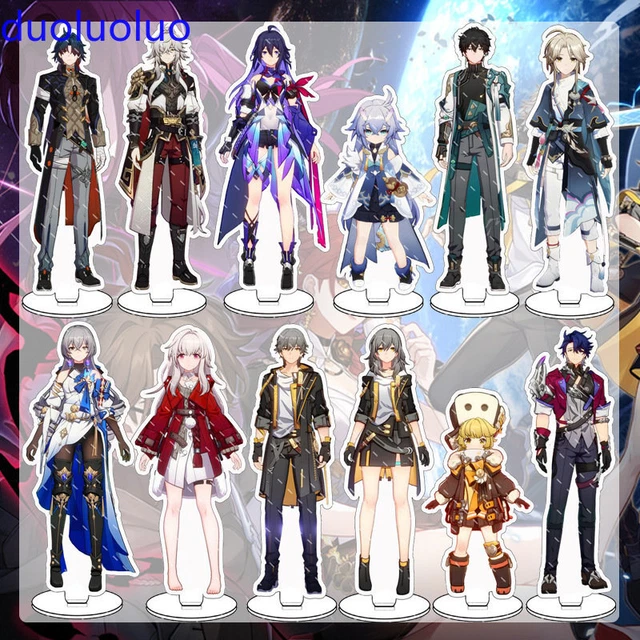 Honkai: Star Rail Anime Characters Acrylic Stand Figure Desk Decor Gift