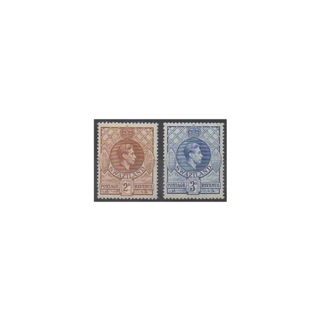 Swaziland - 1938 - No 30/31