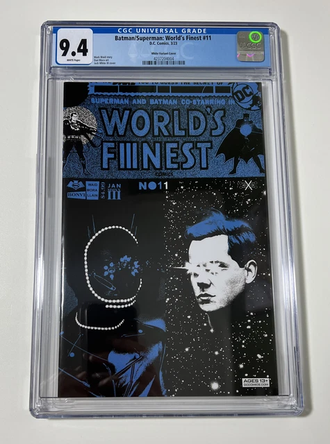 Batman/Superman: World's Finest #11 CGC 9.4 (DC 2023) 1st Print Jack White Cover