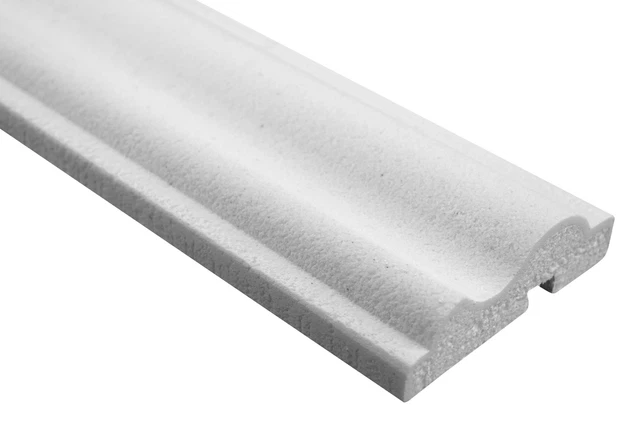 20 metros perfiles de fachada decoración de estuco listones de pared resistentes a golpes 100x30mm MC151 20 metros perfiles de fachada decoración de estuco listones de pared resistentes a golpes 100x30mm MC151