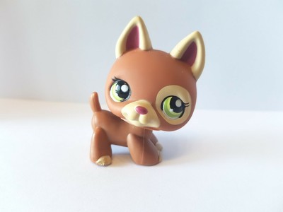 Berger figurine petshop original chien dog berger allemand 1191   pet shop lps 