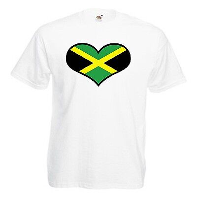 Jamaica Jamica Flag Emblem T-Shirt All Sizes & Colours