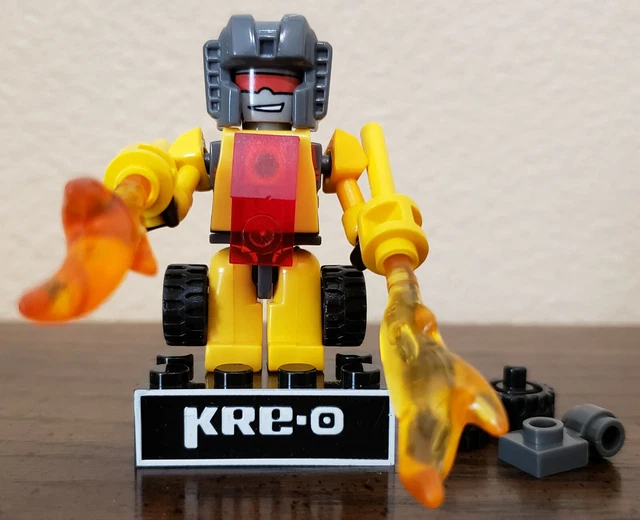 Kre-O Kreon Transformers Micro Changer Singe! 100% Complete!!!