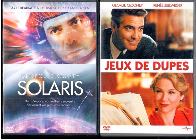 Lot 2 DVD Jeux de dupes - Solaris | George Clooney | Lemaus
