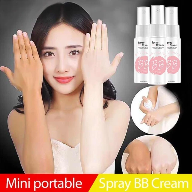 Fondazione sbiancamento viso base trucco viso sbiancamento spray BB crema