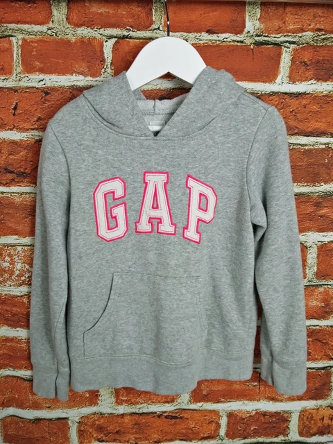 Giacca Con Cappuccio Bambina Età 6-7 Anni Next Gap Leggings Grigio Blu Semplice 122Cm 3