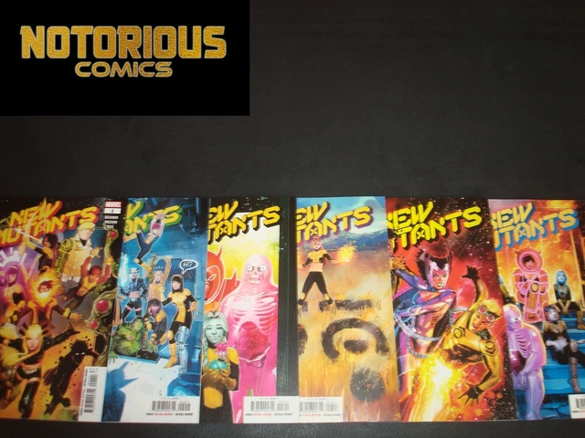 New Mutants 1 2 3 4 5 6 Complete Dawn of X Comic Lot Set Marvel EXCELSIOR BIN