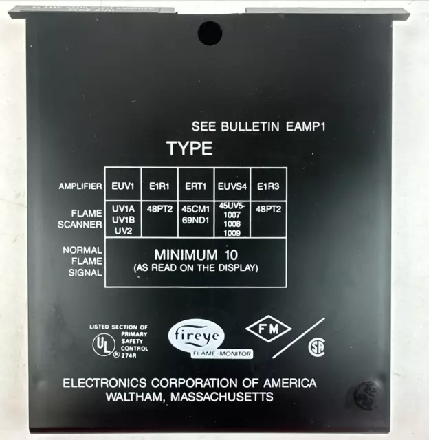 Fireye Flame Amplifier Module Type E1R1