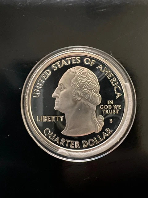 2005 S Silver Washington Quarter, West Virginia, beautiful Proof Coin