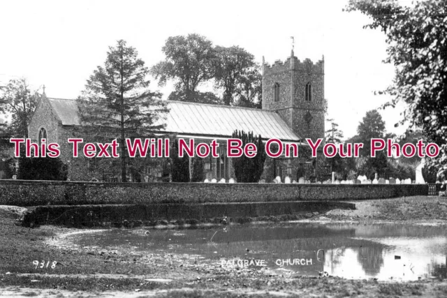 SF 4352 - Palgrave Village Church Near Diss, Suffolk c1935