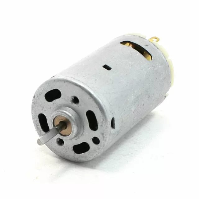Moteur électrique 12V 5700RPM – à Courant Continu, Cylindrique, Marque Uxcell